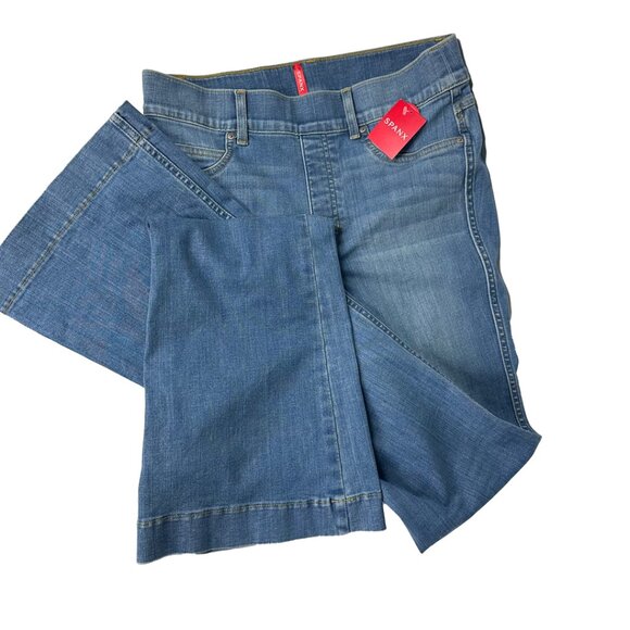 Spanx 20456R Flare Jeans M EU 38-40 UK 12-14 Vintage Indigo NWT - Picture 1 of 11